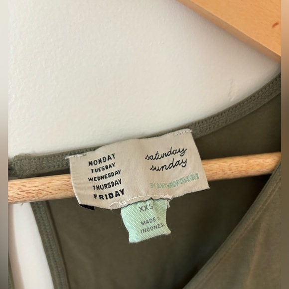 SATURDAY SUNDAY BY ANTHROPOLOGIE | sleeveless side buckle jumpsuit | - Picture 7 of 10